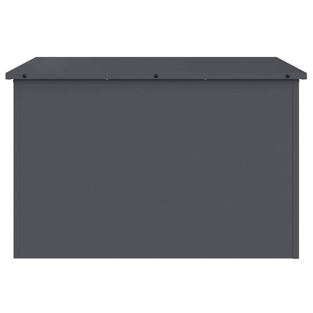 Outdoor Storage Box Anthracite 80 x 50,5 x 50 cm Steel