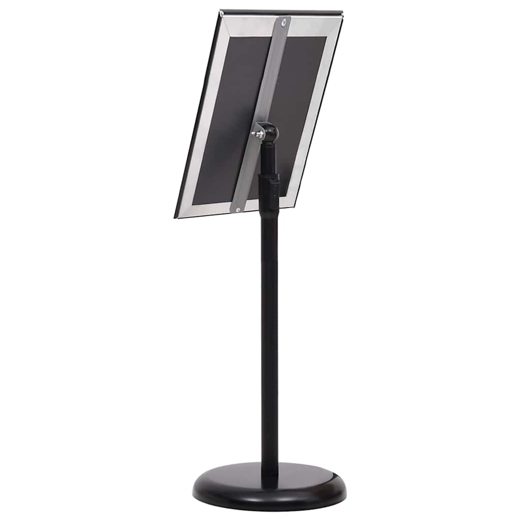 Poster Stands 2 pcs Black 45 x 33 x 88 cm Aluminium alloy