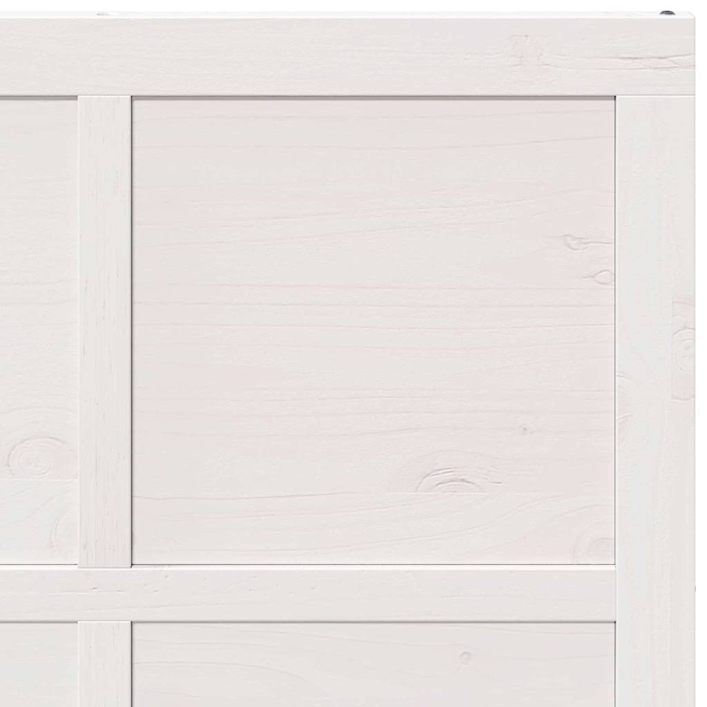 Barn Door White 90 x 210 cm Solid pine wood