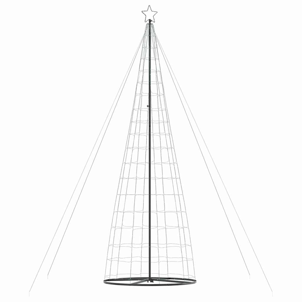 LED Christmas Tree Cool White 160 x 160 x 503 cm Iron