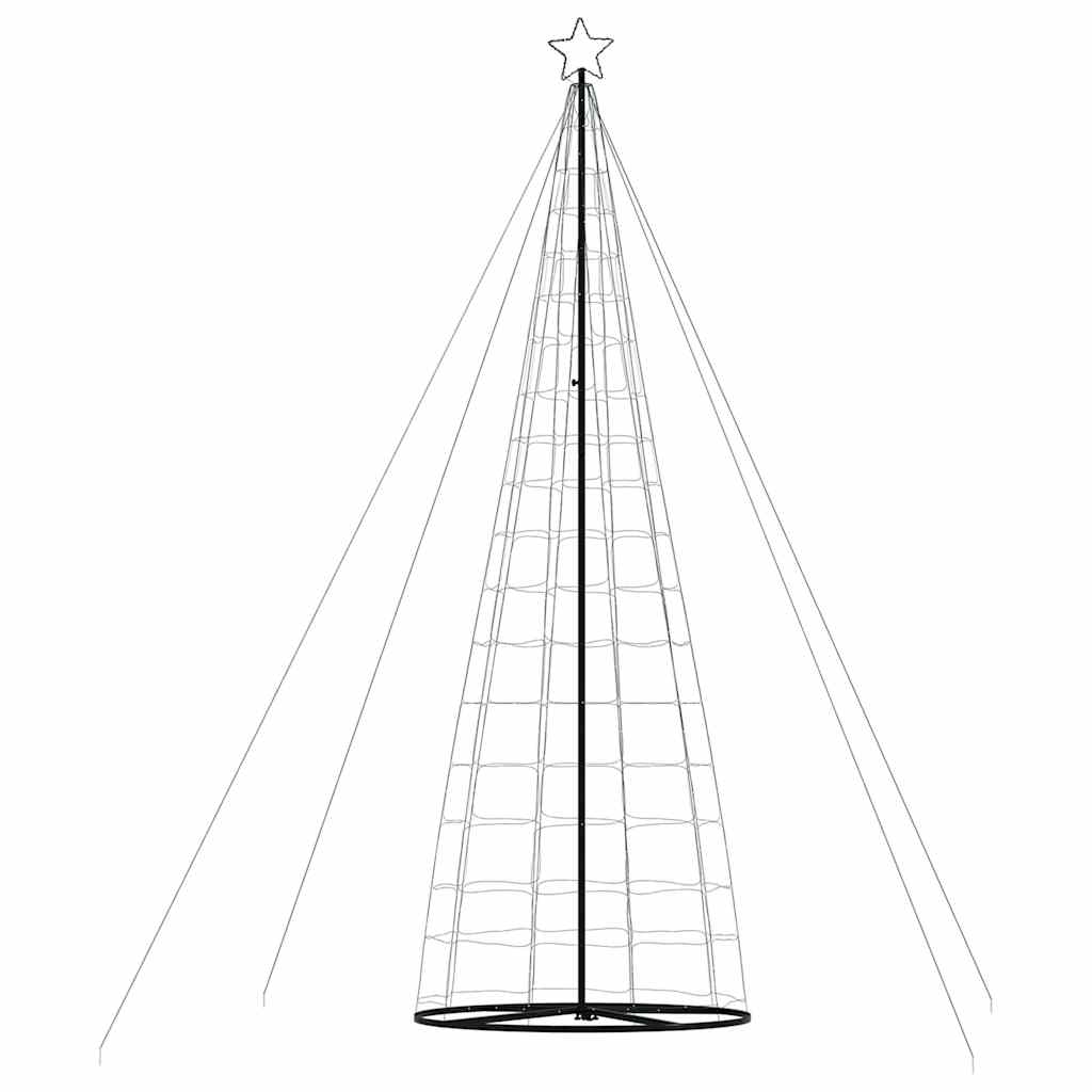 LED Christmas Tree Cool White 160 x 160 x 503 cm Iron