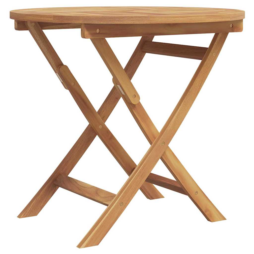 Garden Dining Set 3 pcs Brown Solid teak wood