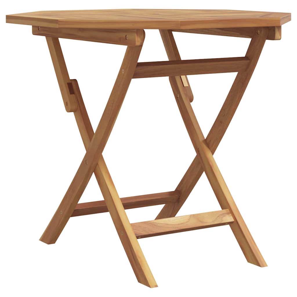 Garden Dining Set 3 pcs Brown Solid teak wood