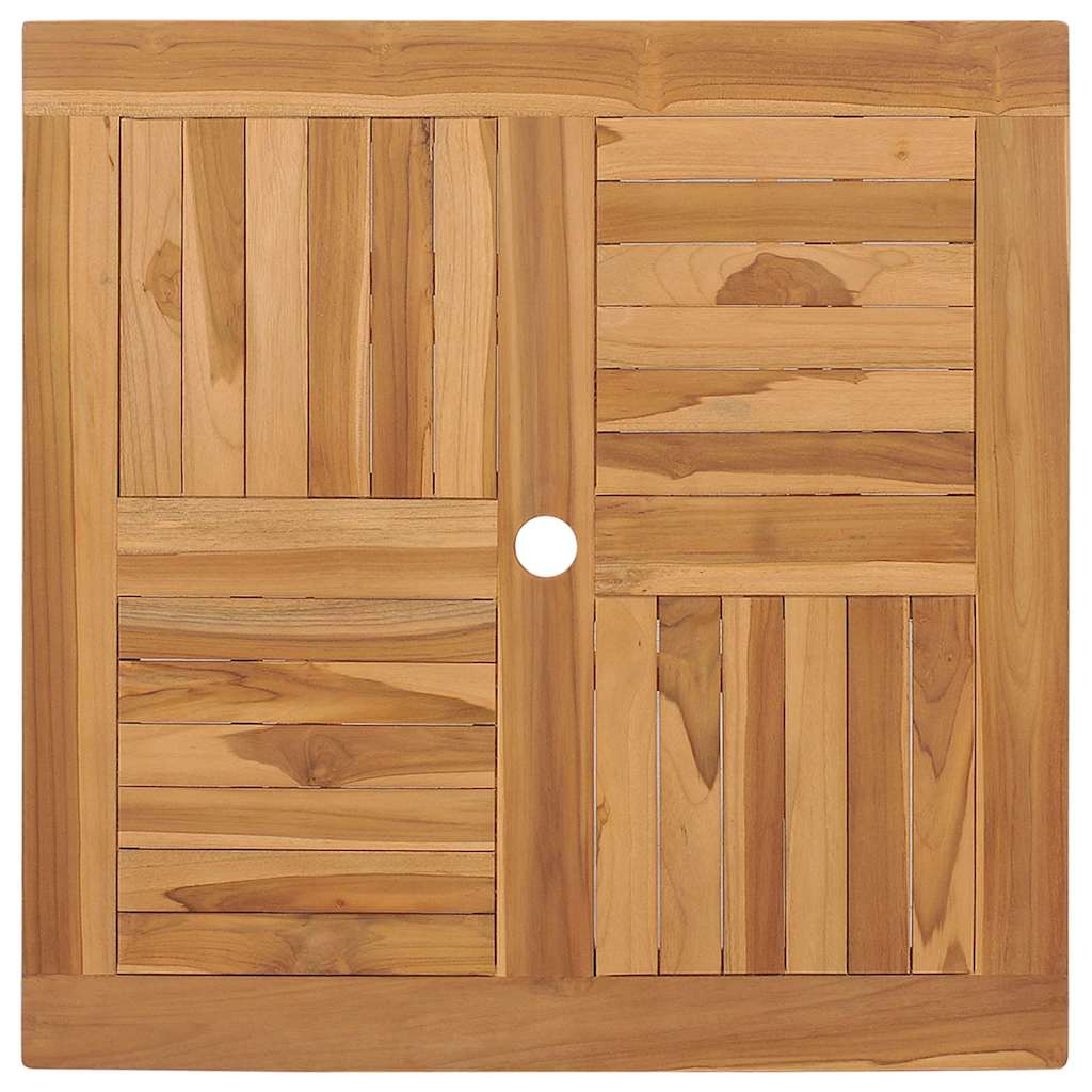 Garden Dining Set 3 pcs Brown Solid teak wood