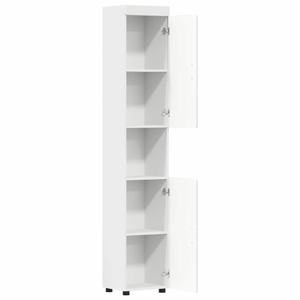Bathroom Cabinet Set TULUM White 37 x 31,5 x 203 cm