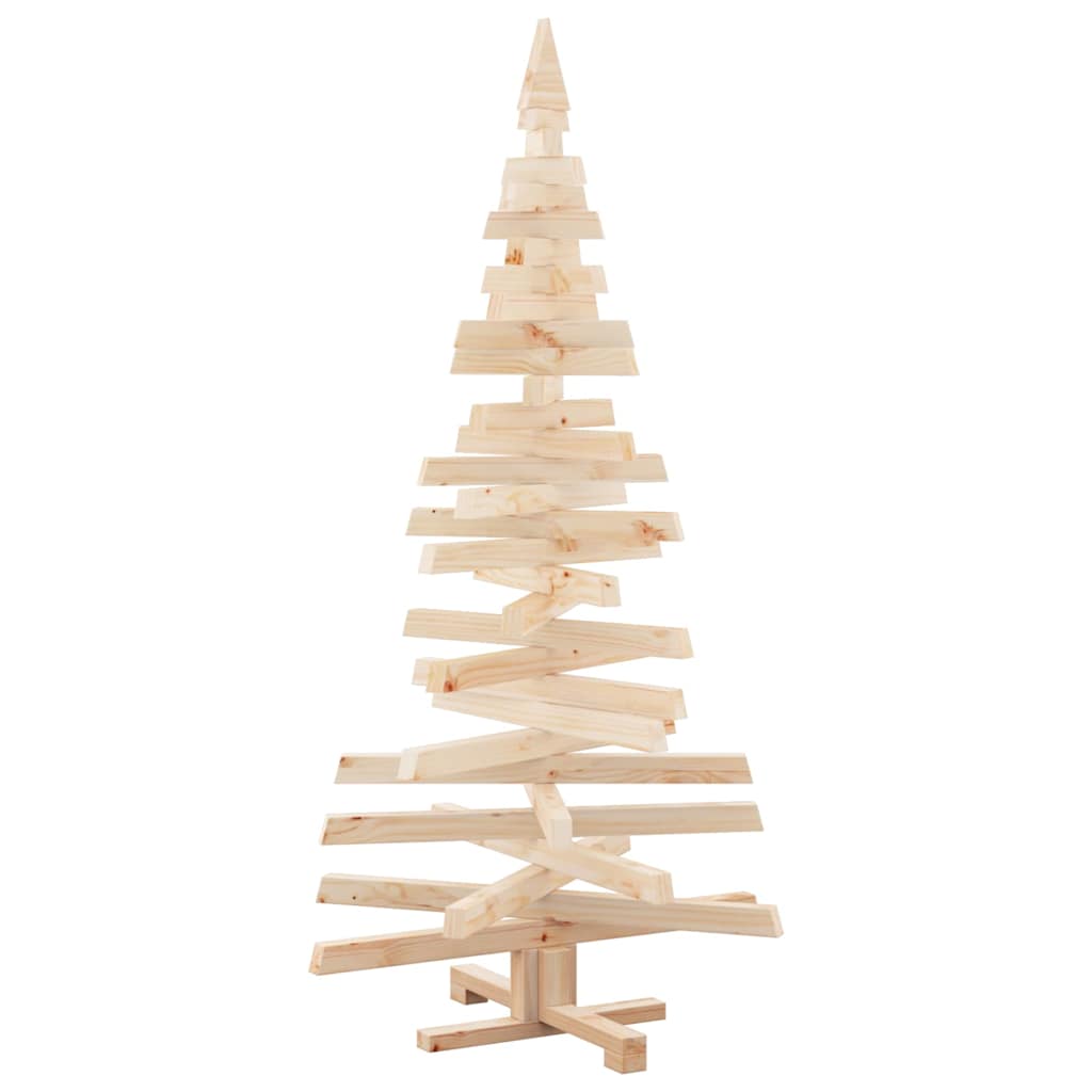 Christmas Trees with Stand Natural 150 cm Solid pine wood