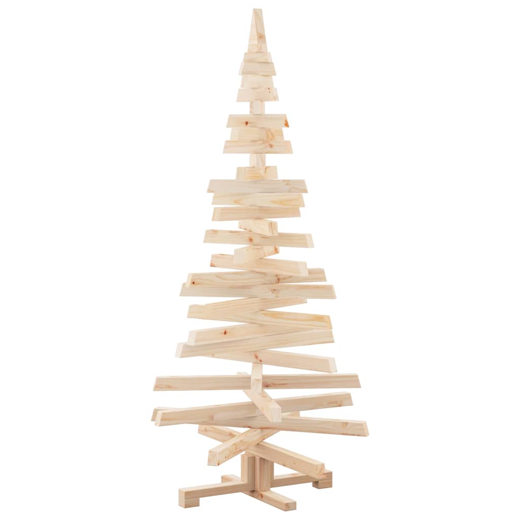 Christmas Trees with Stand Natural 150 cm Solid pine wood