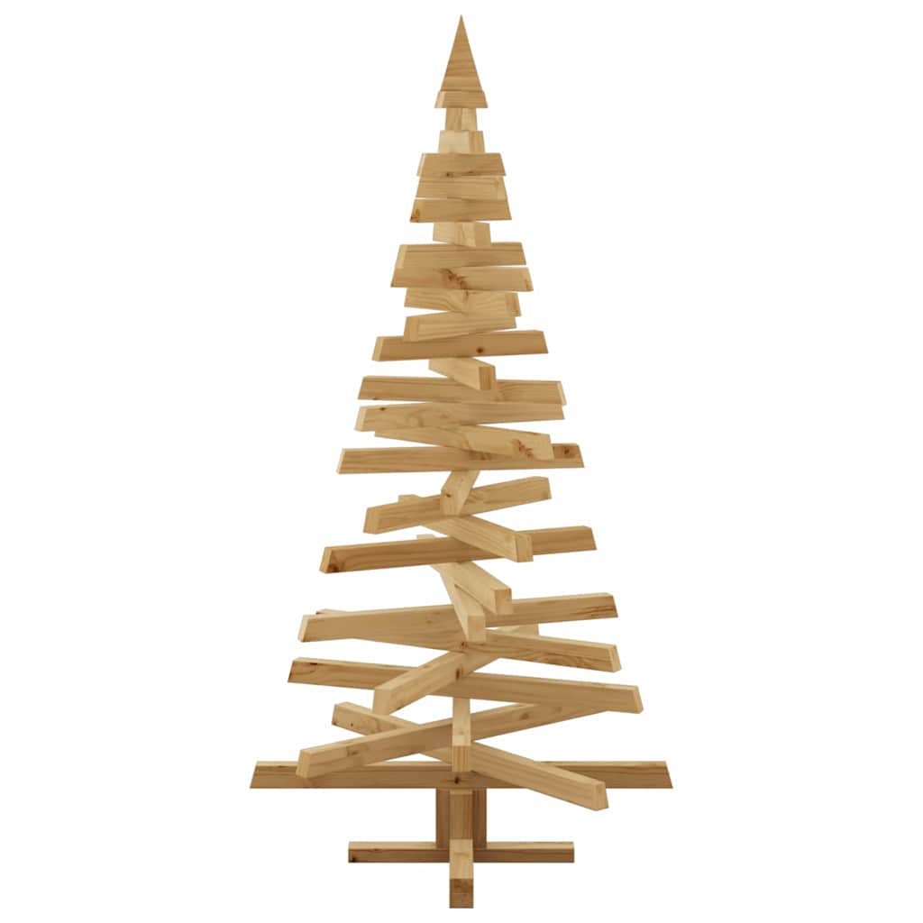Christmas Trees with Stand Brown 150 cm Solid pine wood