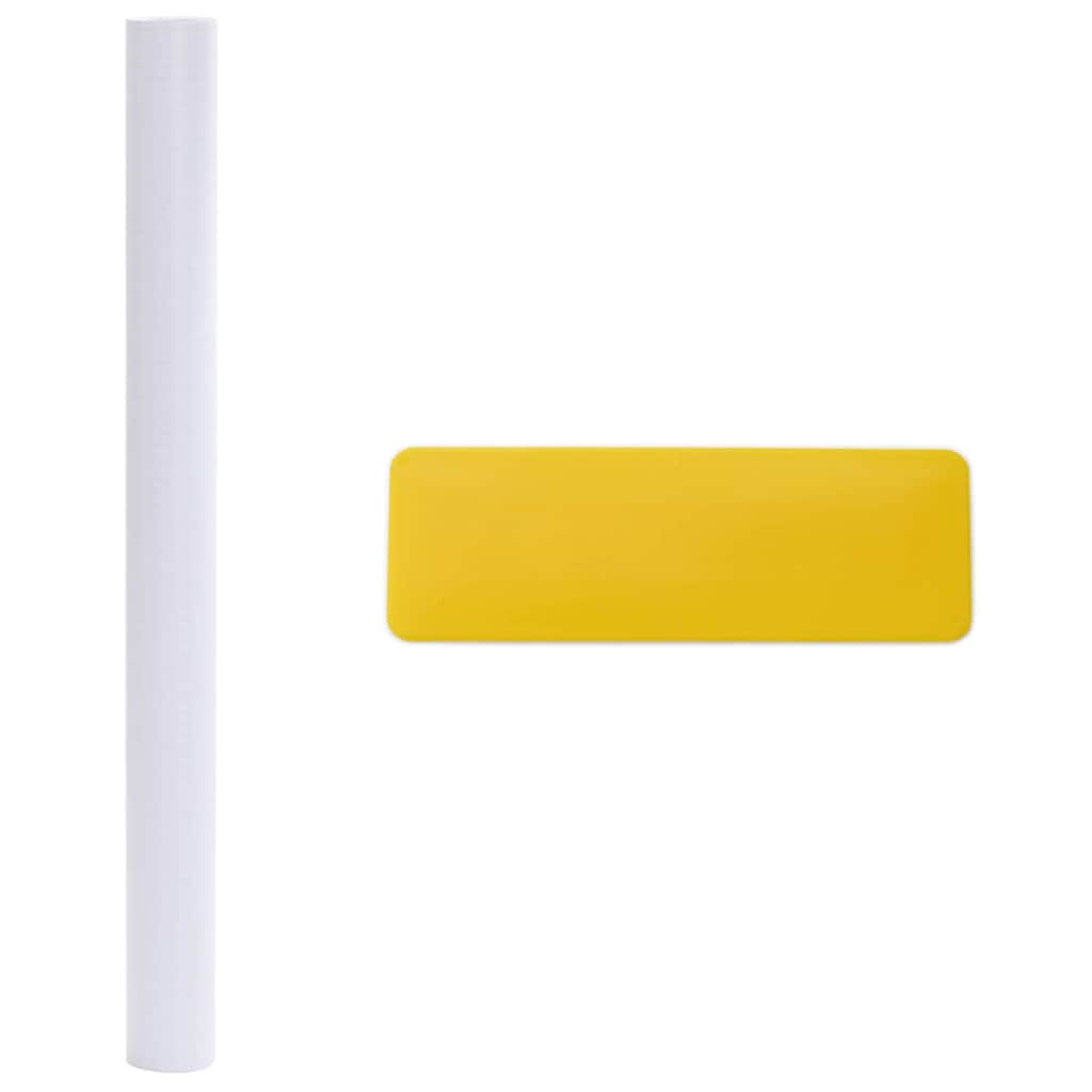 Self-adhesive Window Film Frosted Grey 90 x 2000 cm PVC