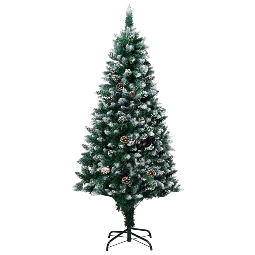 Artificial Christmas Tree Green 180 cm PVC, Steel and Plastic