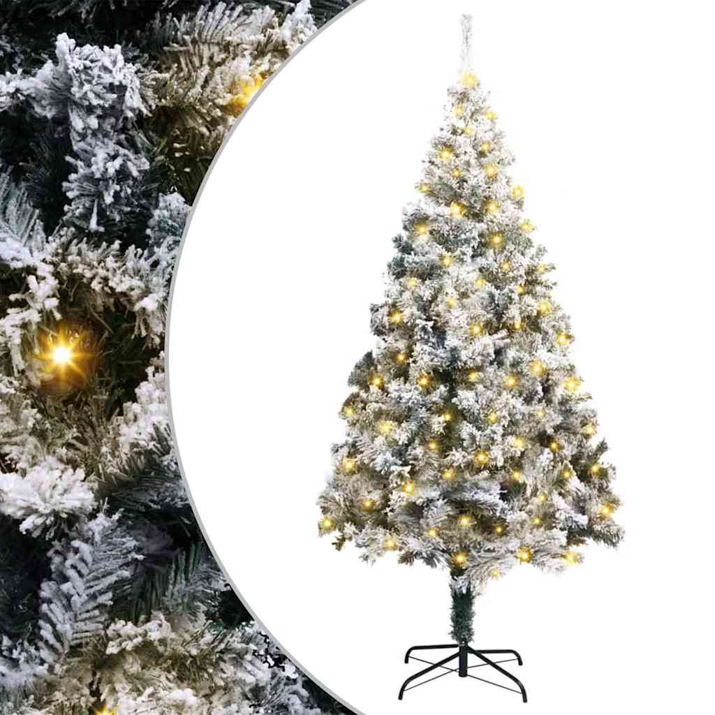 Artificial Christmas Tree Green 180 cm PVC, Steel and Plastic