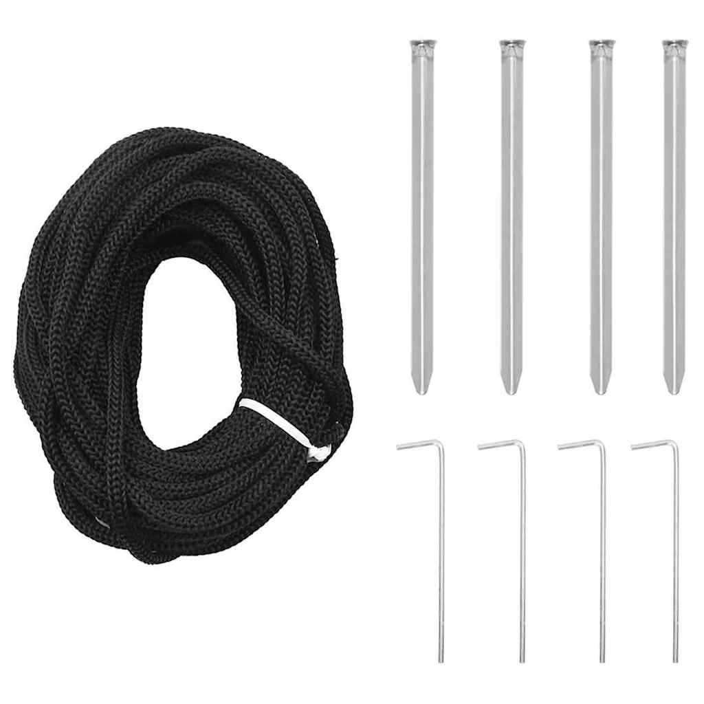 LED Christmas Tree Warm White 138 x 138 x 400 cm Iron