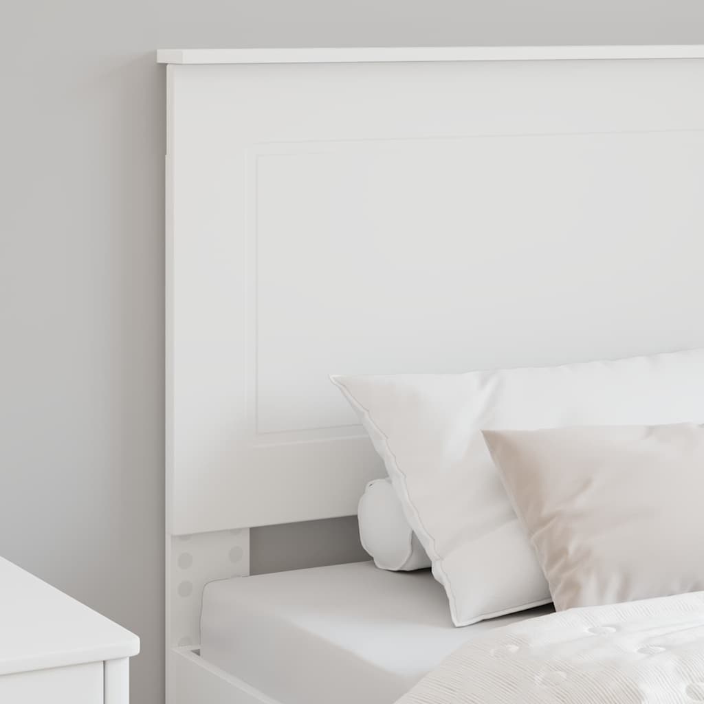 Headboard with Headboard White 90 cm Engineered Wood