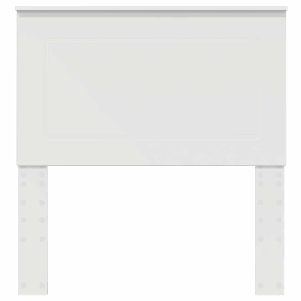Headboard with Headboard White 90 cm Engineered Wood