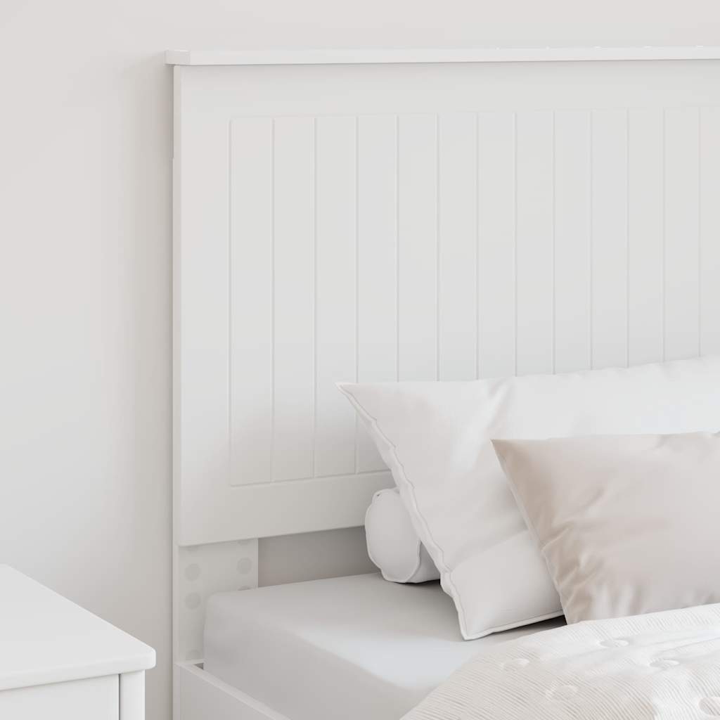 Headboard with Headboard White 90 cm Engineered wood