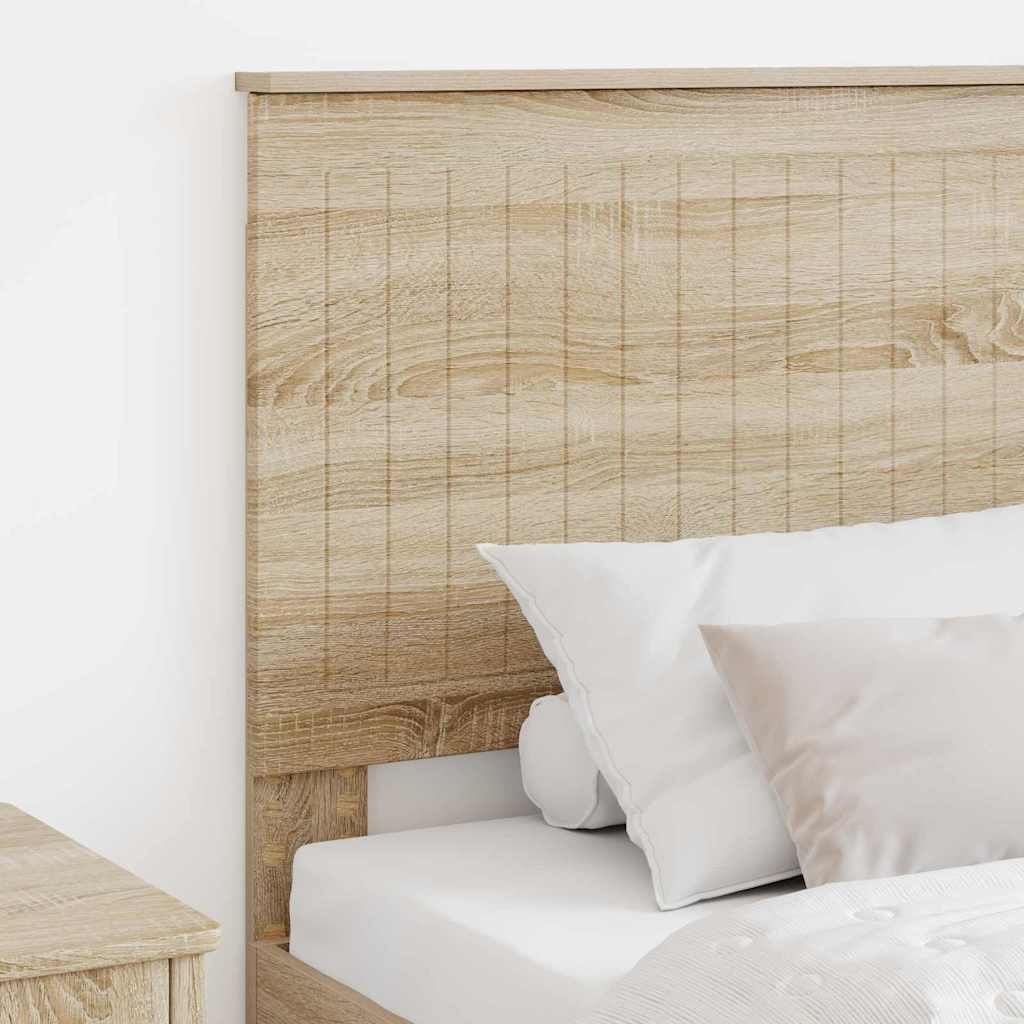 Headboard with Headboard Sonoma Oak 90 cm Engineered wood