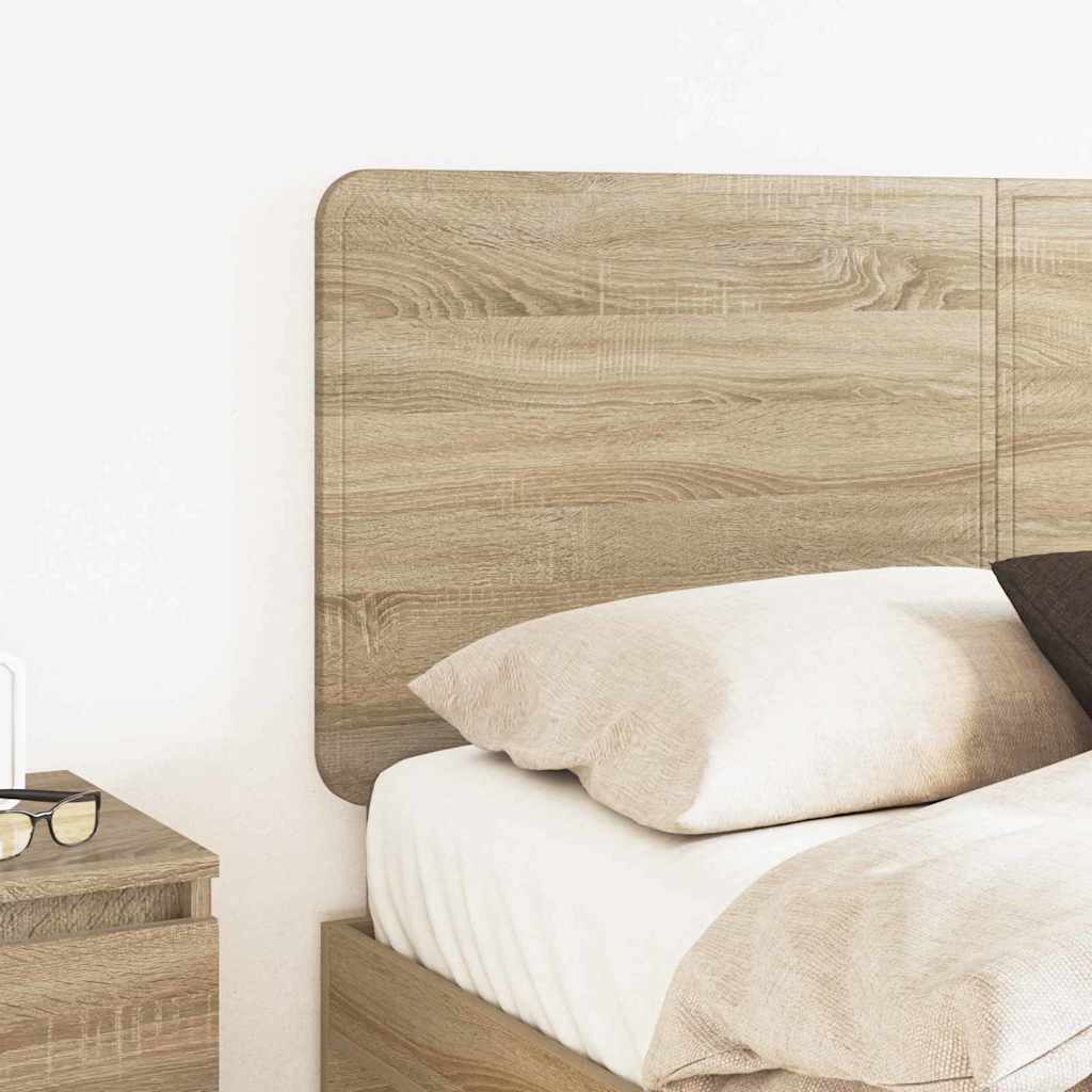 Headboard with Headboard Sonoma Oak 150 cm Engineered wood