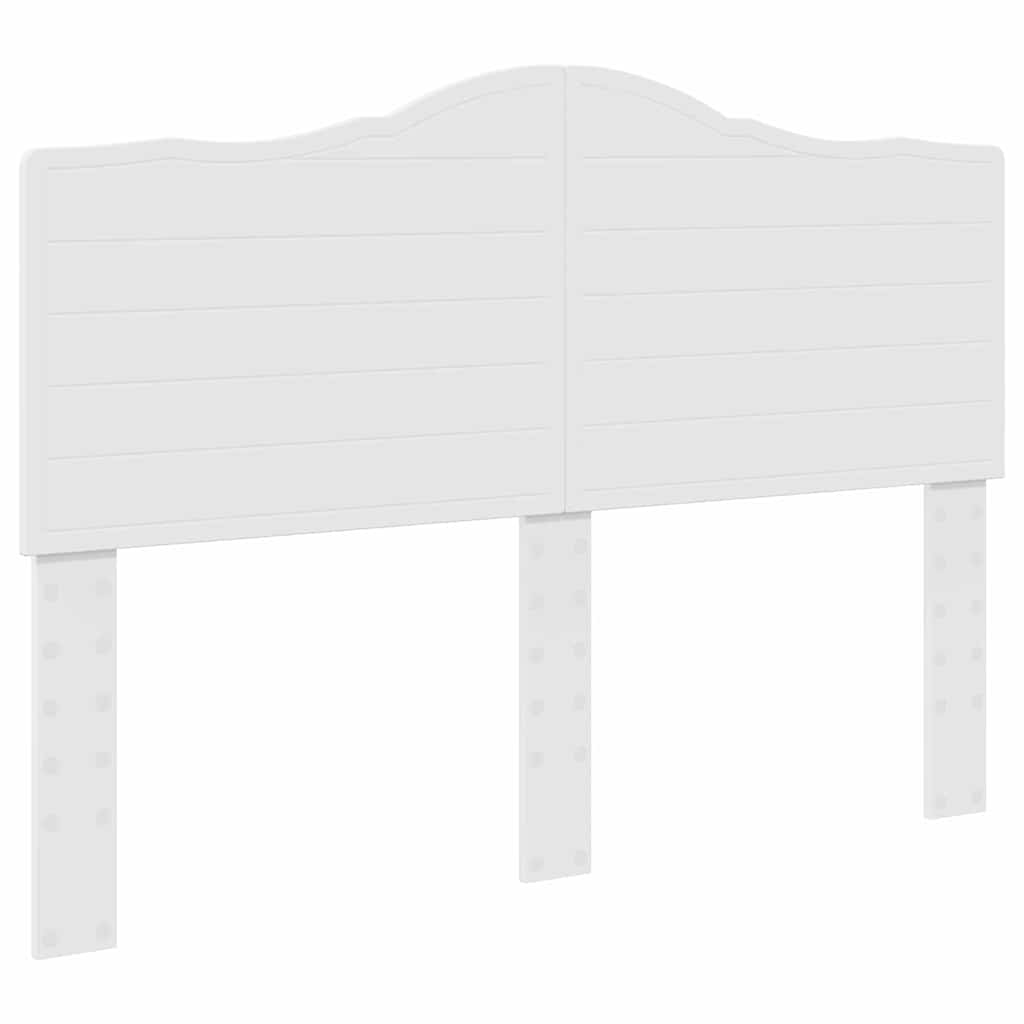 Headboard with Headboard White 150 cm Engineered wood