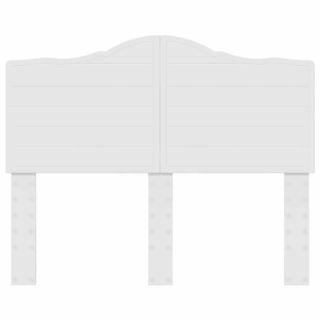 Headboard with Headboard White 135 cm Engineered wood