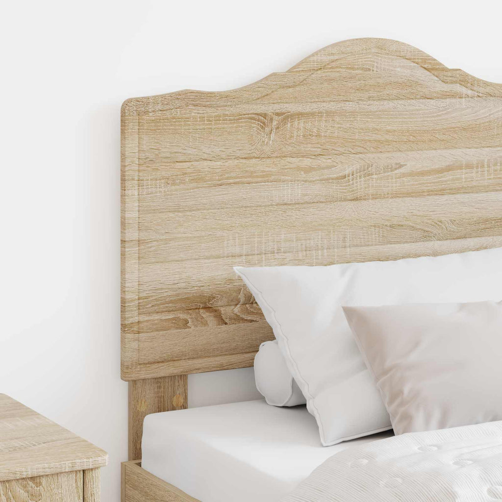 Headboard with Headboard Sonoma Oak 90 cm Engineered wood