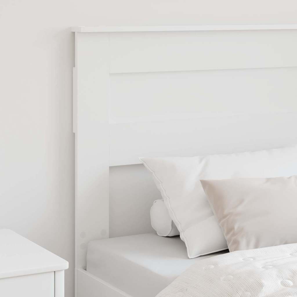 Headboard with Headboard White 90 cm Engineered wood