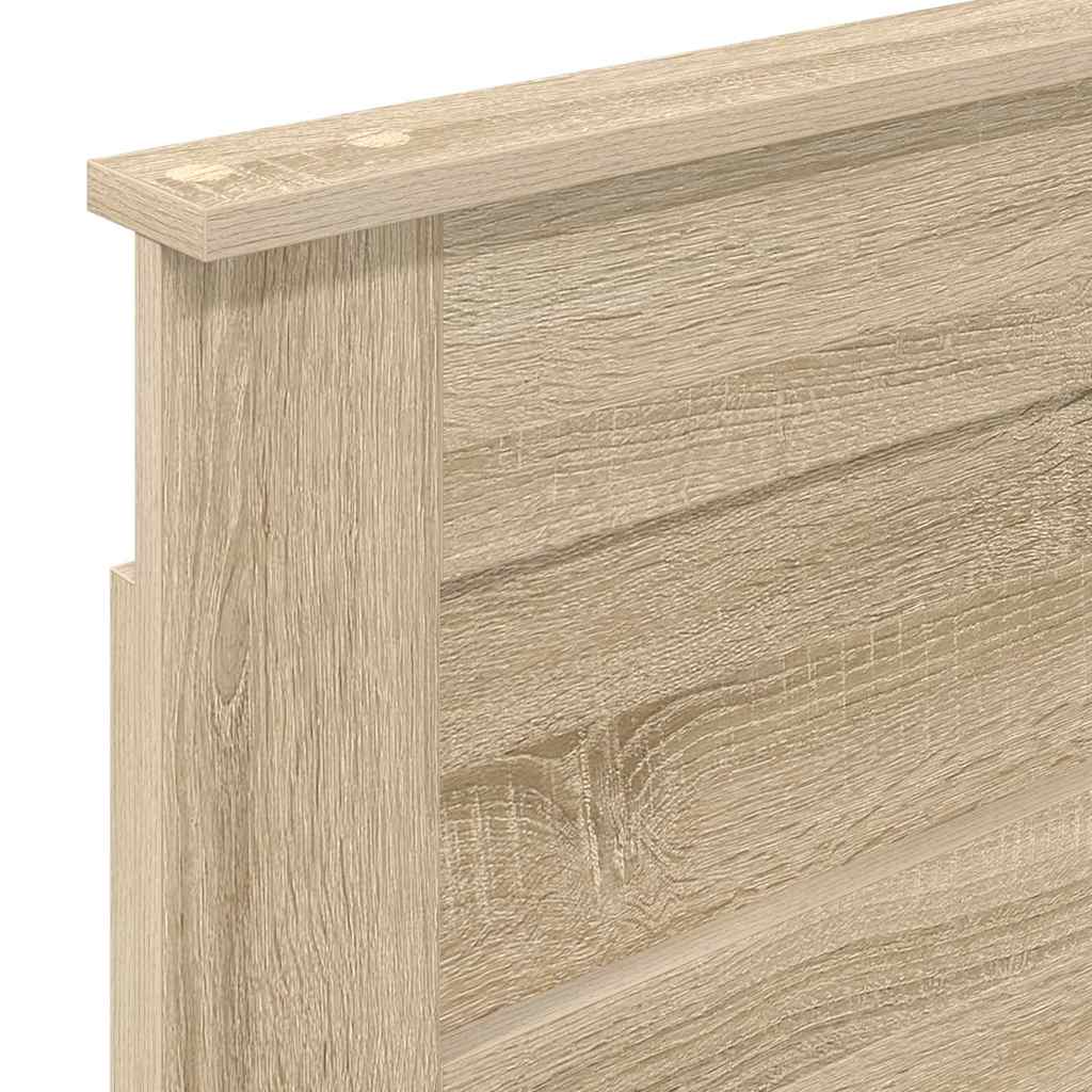 Headboard with Headboard Sonoma Oak 90 cm Engineered wood
