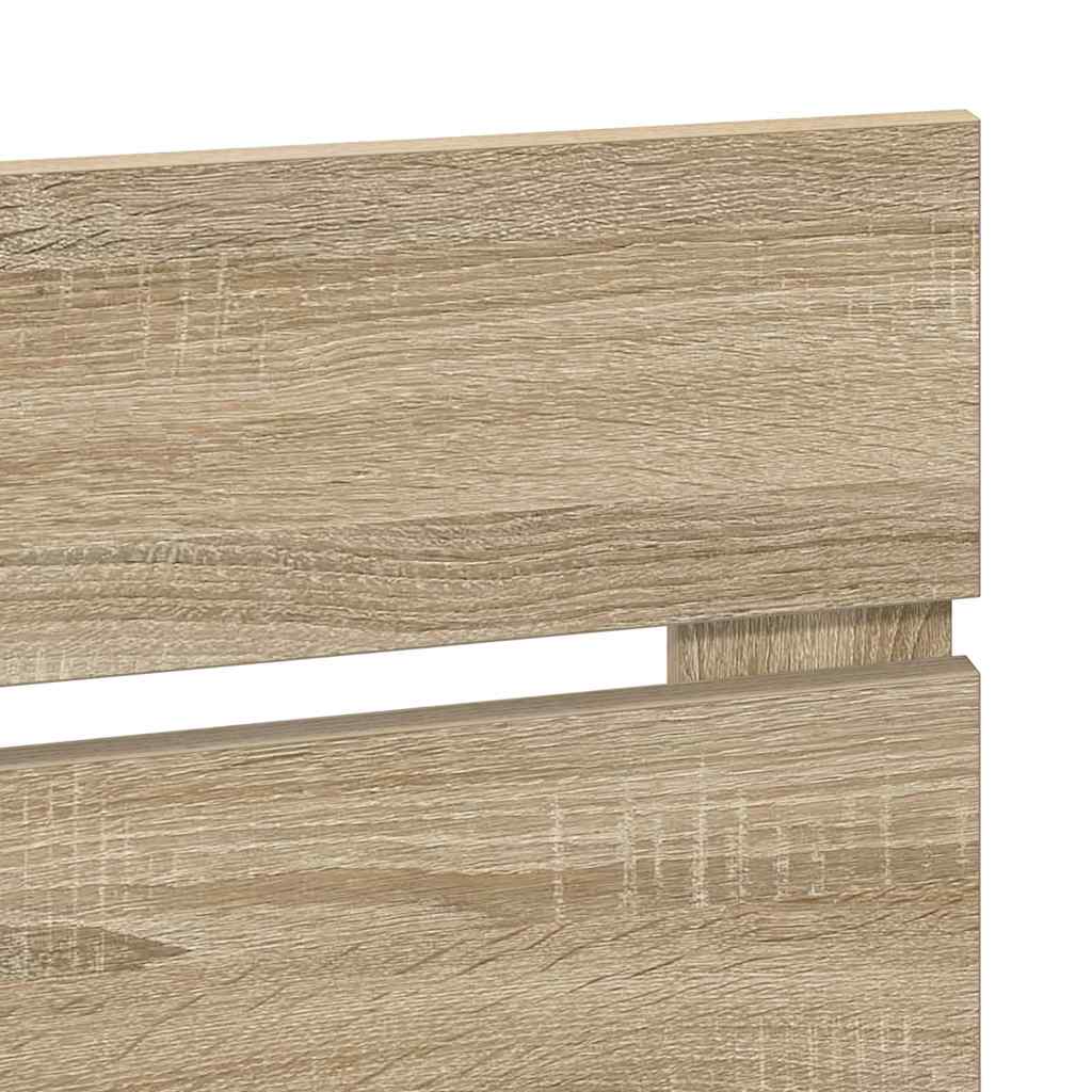 Headboard with Headboard Sonoma Oak 180 cm Engineered wood