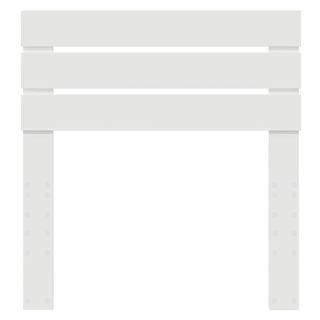 Headboard with Headboard White 90 cm Engineered wood