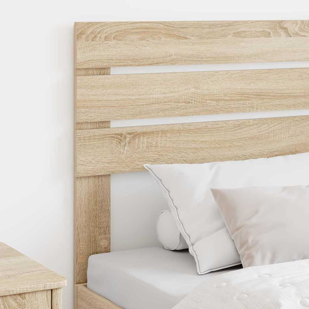 Headboard with Headboard Sonoma Oak 90 cm Engineered wood