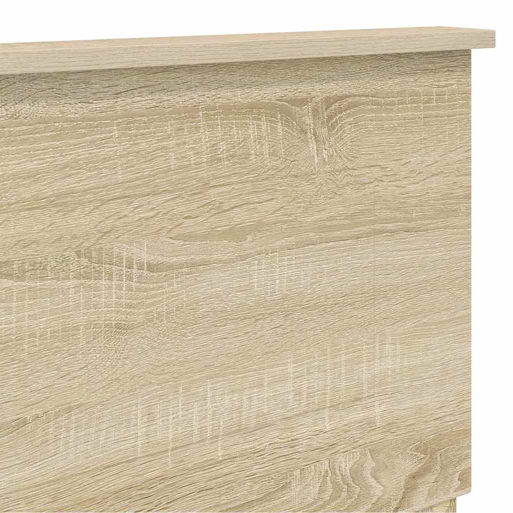 Headboard with Headboard Sonoma Oak 150 cm Engineered wood