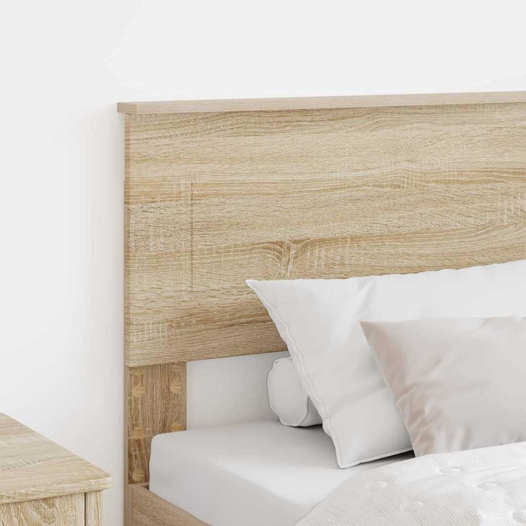 Headboard with Headboard Sonoma Oak 90 cm Engineered wood