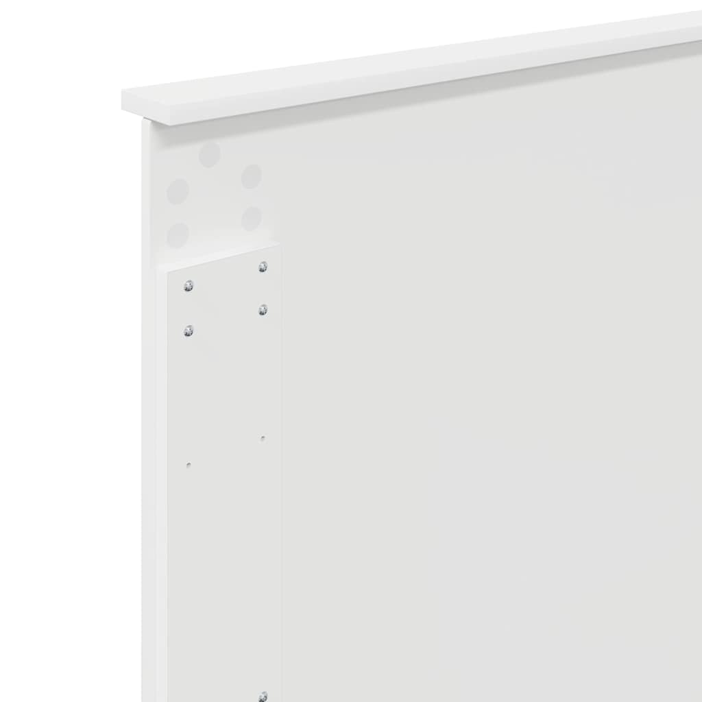 Headboard with Headboard White 90 cm Engineered wood