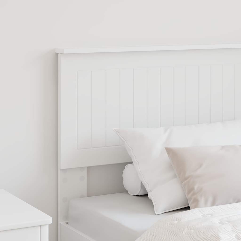 Headboard with Headboard White 90 cm Engineered wood