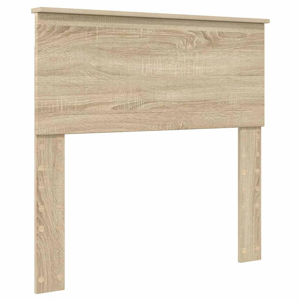 Headboard with Headboard Sonoma Oak 90 cm Engineered wood