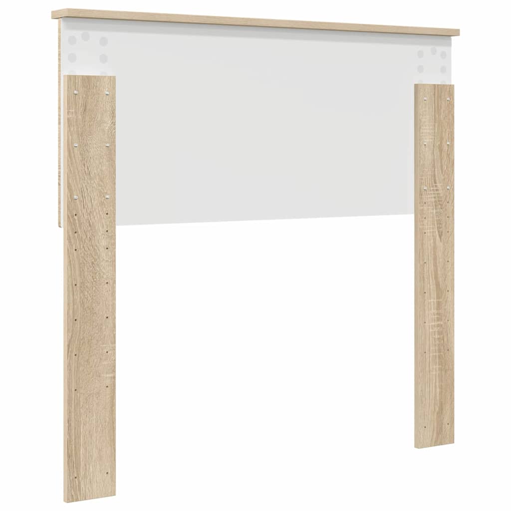 Headboard with Headboard Sonoma Oak 90 cm Engineered wood