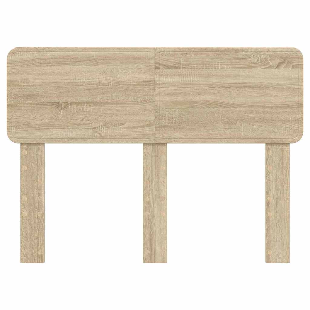 Headboard with Headboard Sonoma Oak 135 cm Engineered wood