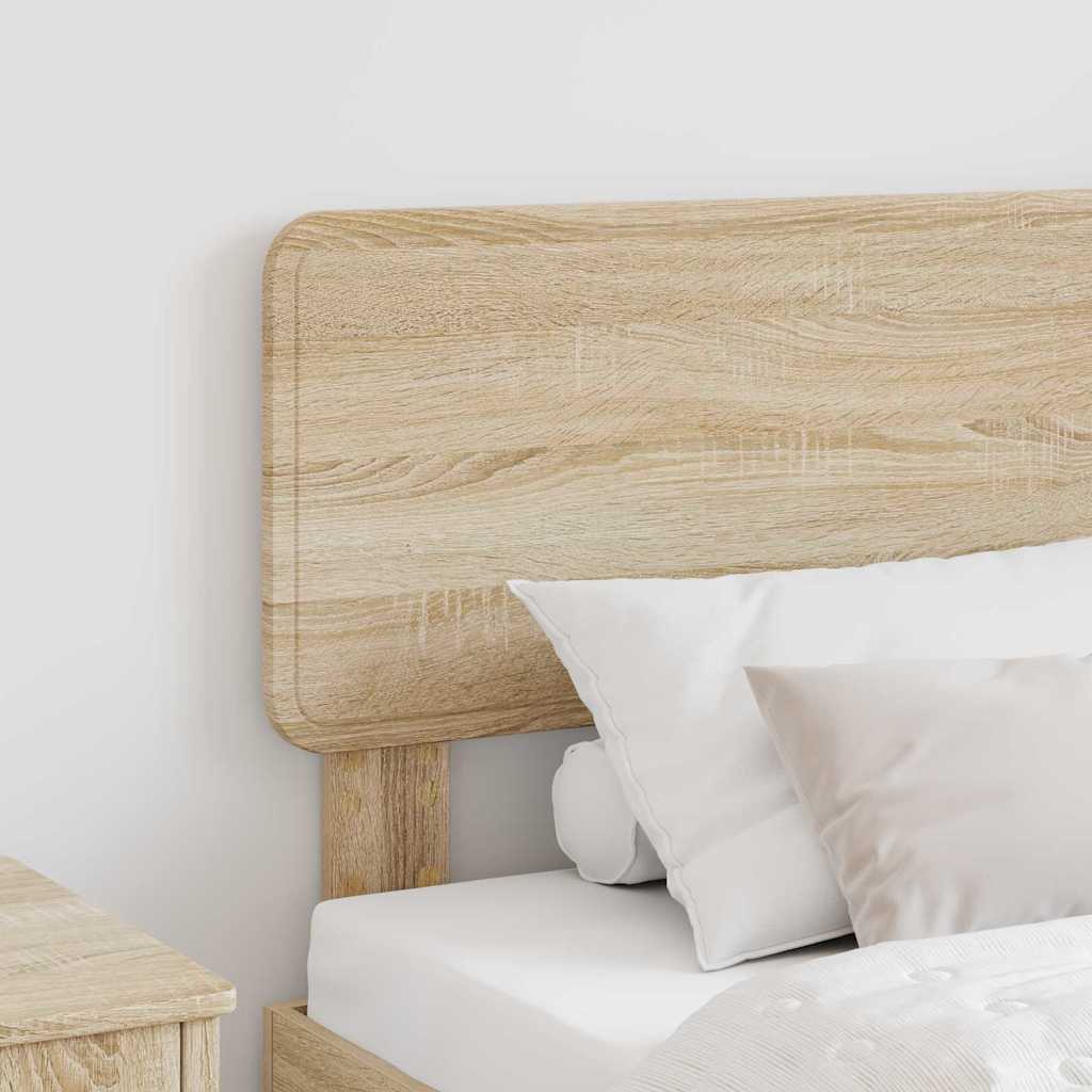 Headboard with Headboard Sonoma Oak 90 cm Engineered wood