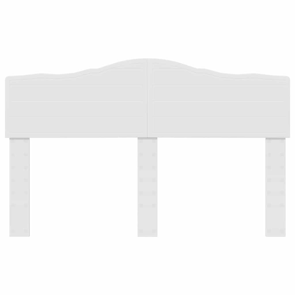 Headboard with Headboard White 150 cm Engineered wood