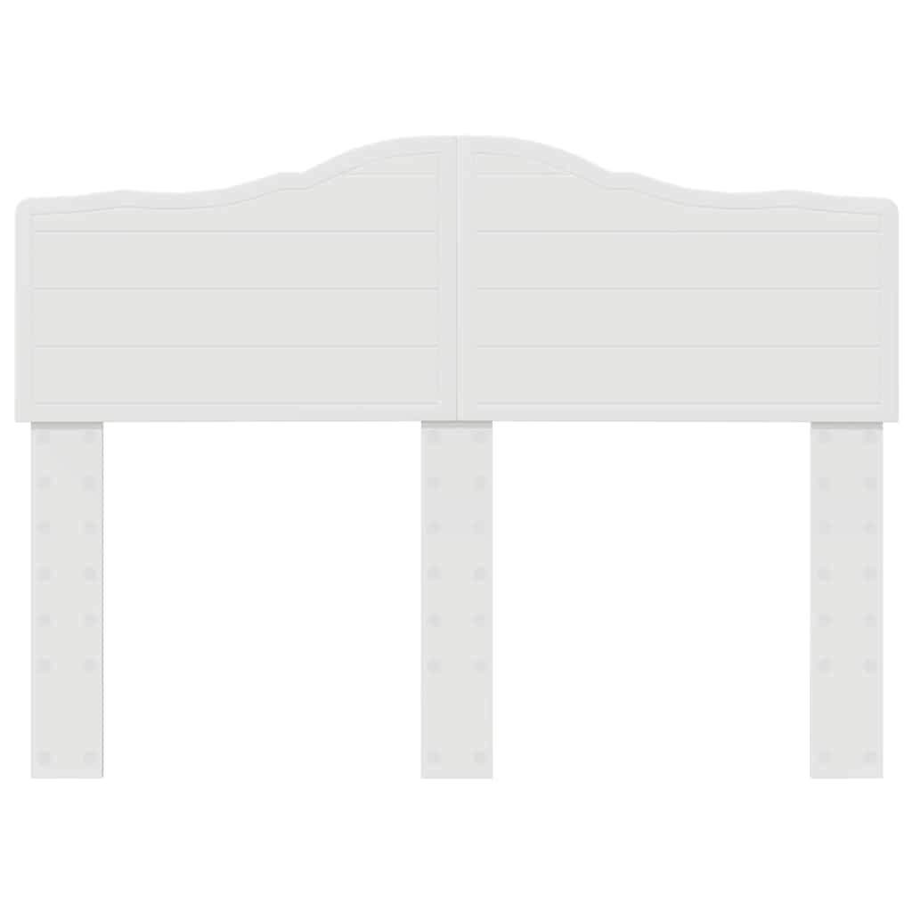 Headboard with Headboard White 135 cm Engineered wood
