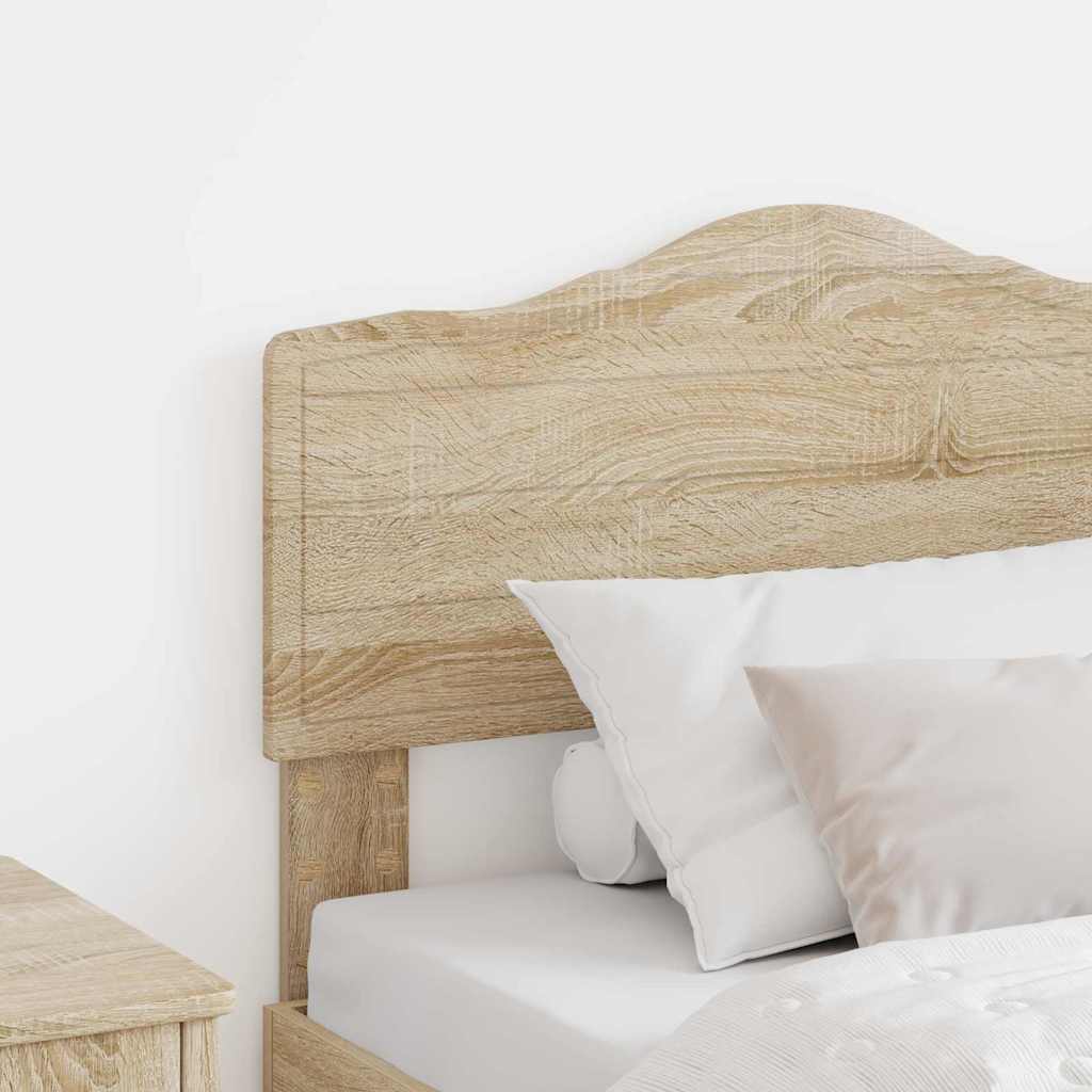 Headboard with Headboard Sonoma Oak 90 cm Engineered wood