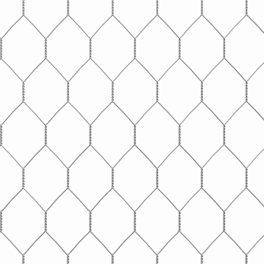 Chicken Cage Silver 200x170x177cm Galvanised Steel