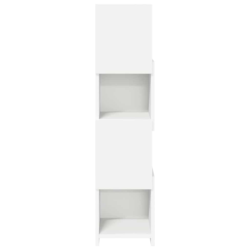 Corner Cabinet White 25,5x25x102cm Engineered Wood