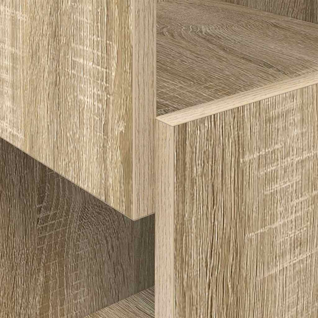 Corner Cabinet White 25,5x25x102cm Engineered Wood
