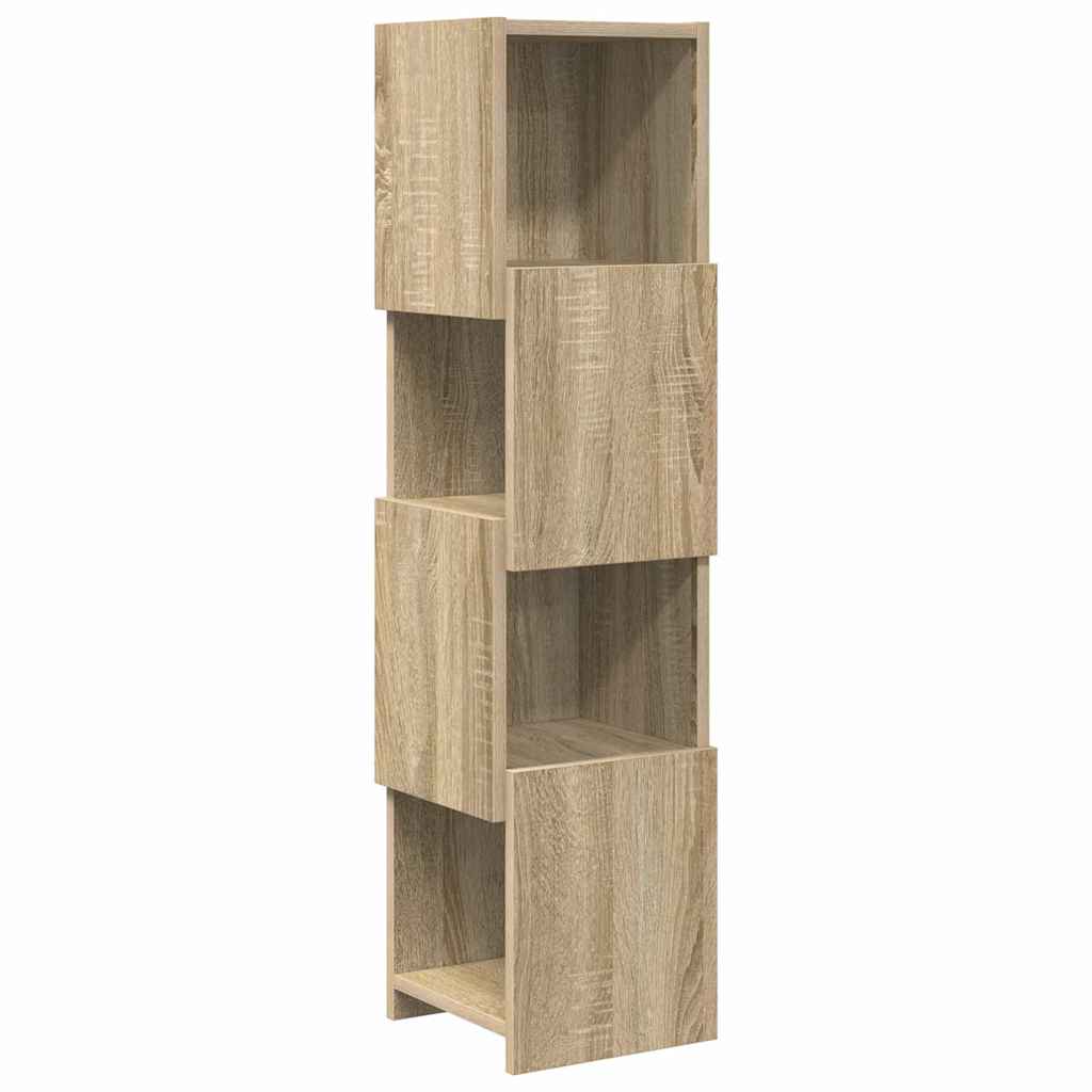Corner Cabinet White 25,5x25x102cm Engineered Wood