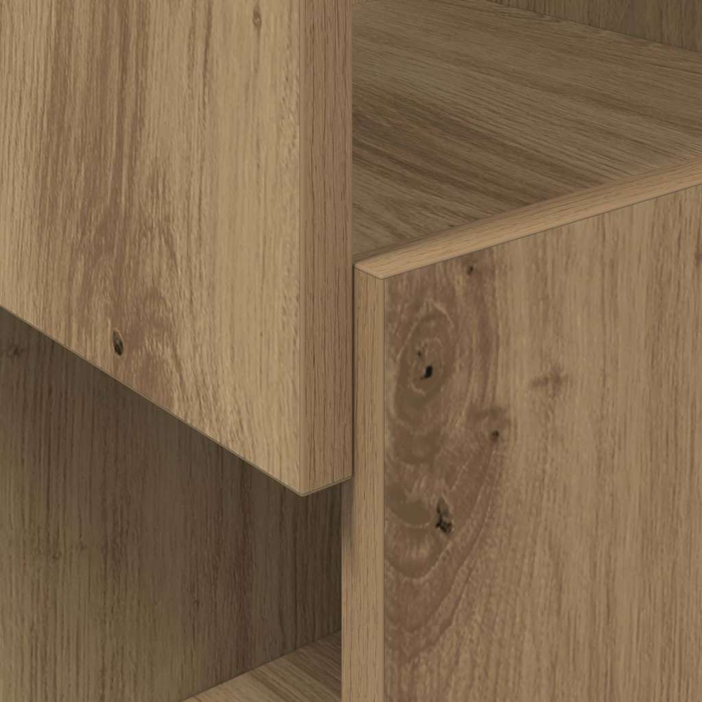 Corner Cabinet White 25,5x25x102cm Engineered Wood