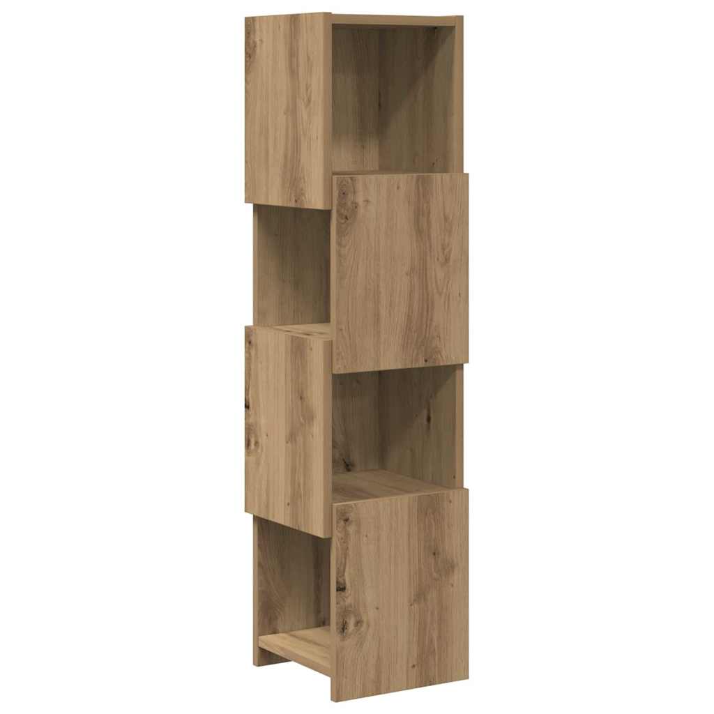Corner Cabinet White 25,5x25x102cm Engineered Wood