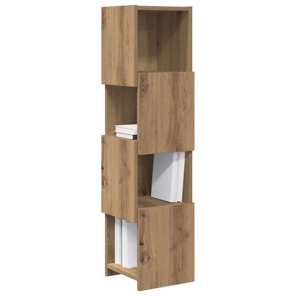 Corner Cabinet White 25,5x25x102cm Engineered Wood