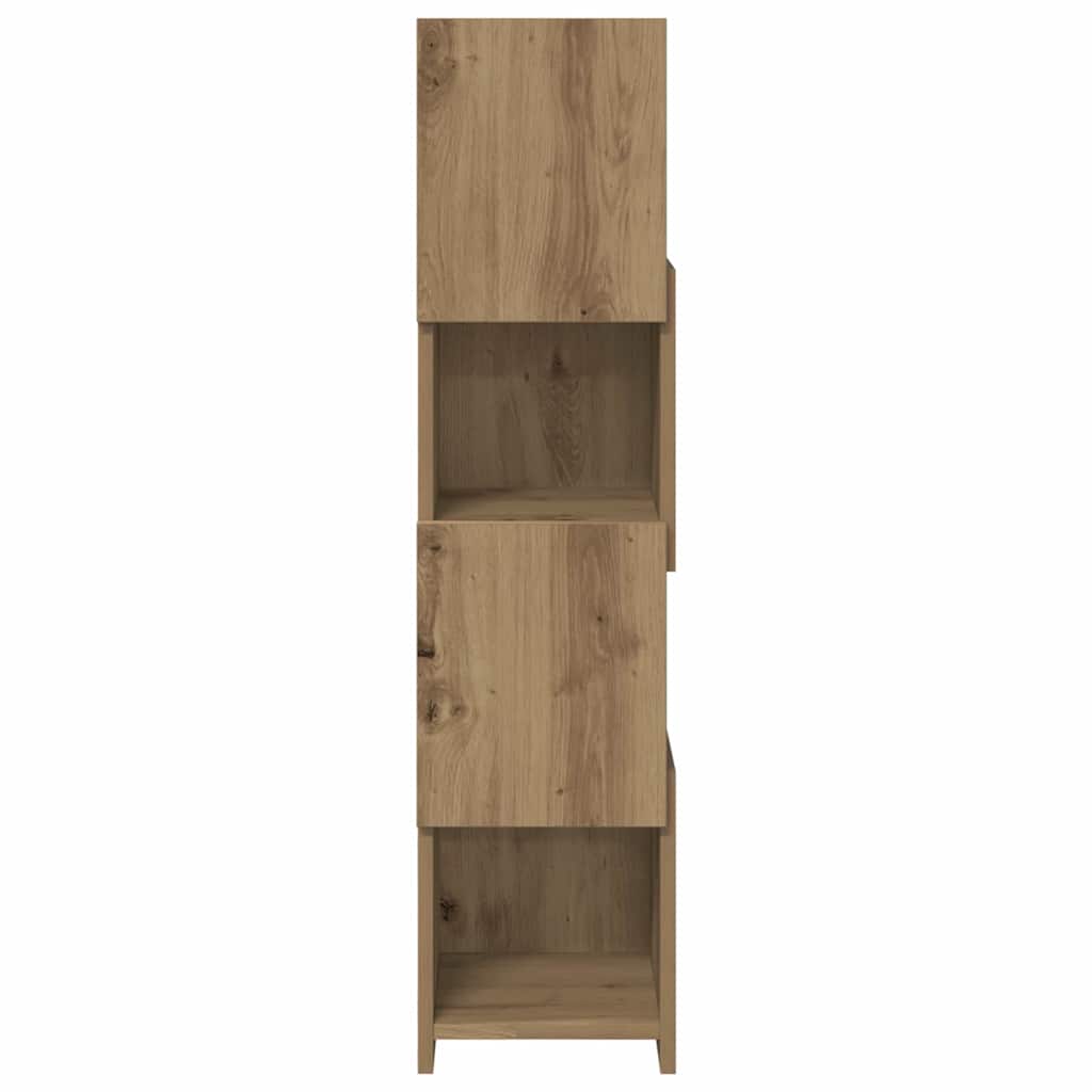 Corner Cabinet White 25,5x25x102cm Engineered Wood