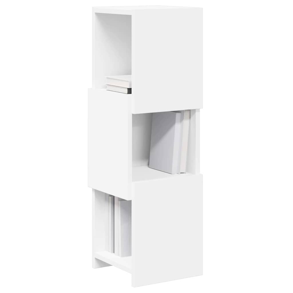 Corner Cabinet White 25,5x25x80cm Engineered Wood