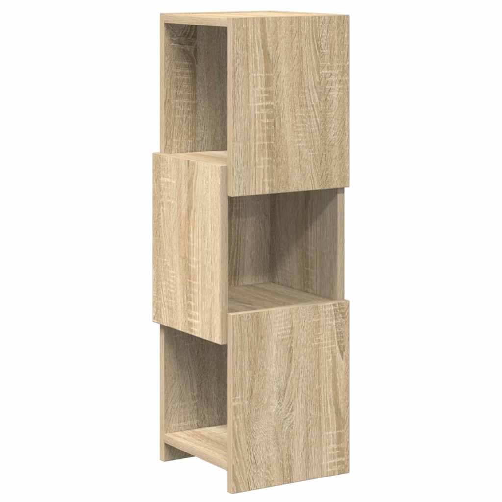 Corner Cabinet White 25,5x25x80cm Engineered Wood